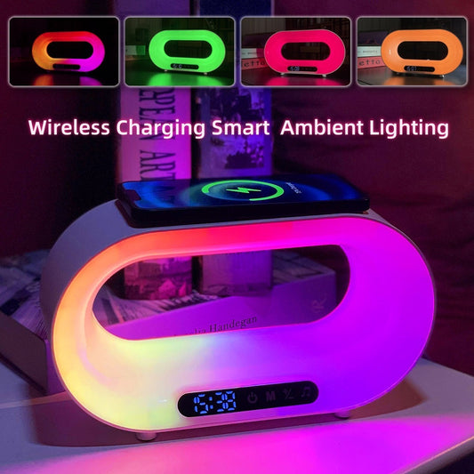 3 in 1 LED Nachtlicht mit App Control & Wireless charging